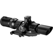 Load image into Gallery viewer, 1-4x28,30mm Tube,ir Glass,mil Dot Reticle