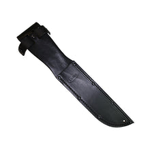 Load image into Gallery viewer, Fighting Fixed Blade-serrate Edge