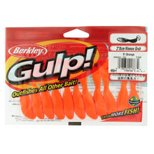 Load image into Gallery viewer, Gmig3-fo Gulp Minnow Grub 3in Flo Org 32