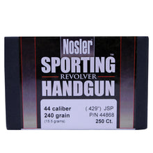 Load image into Gallery viewer, 44 Cal 240gr Jsp (250 Ct)