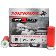 Load image into Gallery viewer, 3gun 12ga 2.75" 2.75 Dram 1oz 7.5sh -25