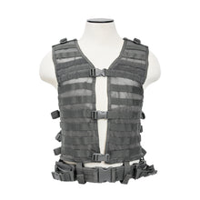 Load image into Gallery viewer, Vism By Ncstar Molle-pals Vest-urban Gray