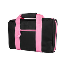 Load image into Gallery viewer, Vism Discreet Pistol Case-black,pink Trim