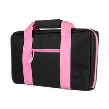 Load image into Gallery viewer, Vism Discreet Pistol Case-black,pink Trim