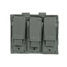 Load image into Gallery viewer, Vism Triple Pistol Mag Pouch-urban Gray