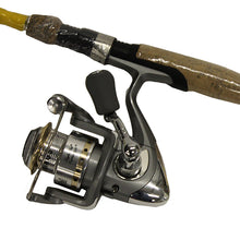 Load image into Gallery viewer, Eagleclaw Fthrlght 6bb Spincombo 6'6" Ylw