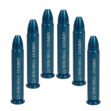 Load image into Gallery viewer, 22 Win Mag 6 Pack Dummy Rounds
