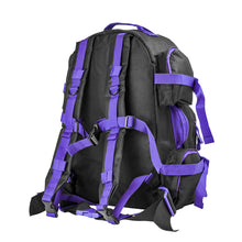 Load image into Gallery viewer, Vism Tactical Backpack-blk W-purple