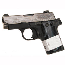 Load image into Gallery viewer, P238 380acp Sig Ns Blk Pearlite Grips 6rd