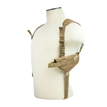 Load image into Gallery viewer, Vism Ambi Horizontal Shoulder Holster-tan