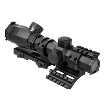 Load image into Gallery viewer, Octagon Scope 1.1-4x20-mil-dot-green Lens