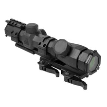 Load image into Gallery viewer, Octagon Scope 1.1-4x20-mil-dot-green Lens