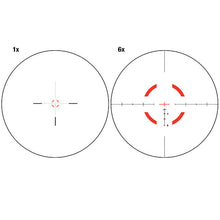 Load image into Gallery viewer, Vcog 1-6x24 Riflescope Sc-ch 300blk Br,qr