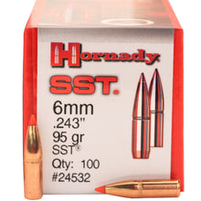 Load image into Gallery viewer, 6mm .243 95gr Sst -100