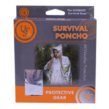 Load image into Gallery viewer, Survival Reflect Poncho, Silver