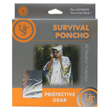 Load image into Gallery viewer, Survival Reflect Poncho, Silver