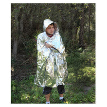Load image into Gallery viewer, Survival Reflect Poncho, Silver