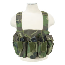 Load image into Gallery viewer, Vism By Ncstar Ak Chest Rig-woodland Camo