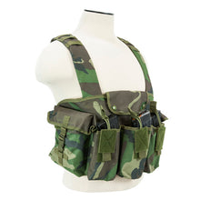Load image into Gallery viewer, Vism By Ncstar Ak Chest Rig-woodland Camo