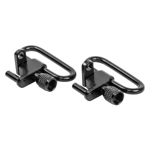 1" Lockable Sling Swivel (pair)-black