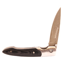 Load image into Gallery viewer, Magnum Damascus Sr Bk Micarta