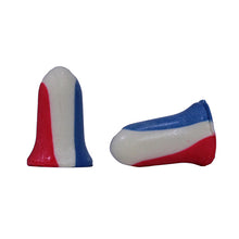 Load image into Gallery viewer, Usa Shooters Earplugs,100pr Pk (r-w-blue)
