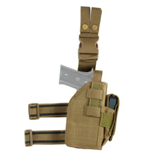 Load image into Gallery viewer, Vism Drop Leg Universal Holster - Tan
