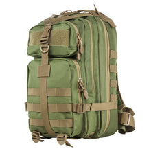 Load image into Gallery viewer, Vism Small Backpack-green With Tan Trim