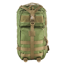 Load image into Gallery viewer, Vism Small Backpack-green With Tan Trim