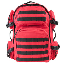 Load image into Gallery viewer, Vism Tactical Backpack-red W-black Trim