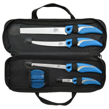 Load image into Gallery viewer, Cuda 6 Pc Knife And Sharpener Set W-case