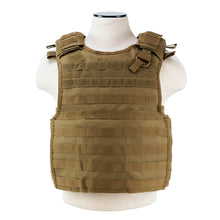 Load image into Gallery viewer, Quick Release Plate Carrier Vest - Tan