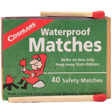 Load image into Gallery viewer, Waterproof Matches, 10 Box Pack