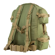 Load image into Gallery viewer, Vism Tactical Backpack-green W- Tan Trim