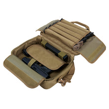 Load image into Gallery viewer, Vism Double Pistol Range Bag-tan
