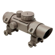 Load image into Gallery viewer, 1x30 Tan T-style Red Dot Sght-red&amp;grn Ill