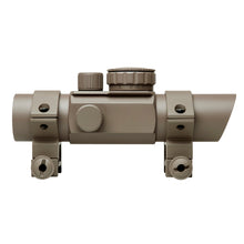 Load image into Gallery viewer, 1x30 Tan T-style Red Dot Sght-red&amp;grn Ill