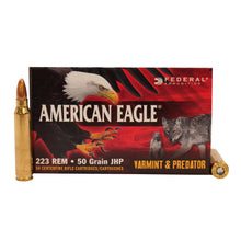 Load image into Gallery viewer, 223rem 50gr Jhp Varmint-predator -50