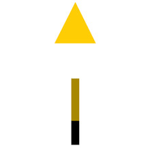 Load image into Gallery viewer, 2x20 High M16; Amber Triangle