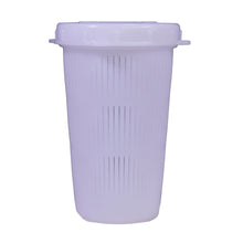 Load image into Gallery viewer, Vented Crab Diner Bait Jar,1 Ltr Ntrl Wht