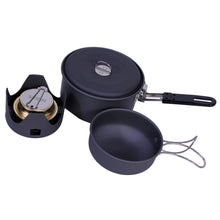 Load image into Gallery viewer, Ndur Mini Cookware Kit W-alcohol Burner