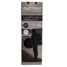 Load image into Gallery viewer, Multimat Superlite Pillow, Blk
