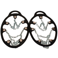 Load image into Gallery viewer, Chains Ice Trekkers, Black, Medium