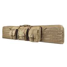 Load image into Gallery viewer, Vism By Ncstar Deluxe Rifle Case-55"l-tan