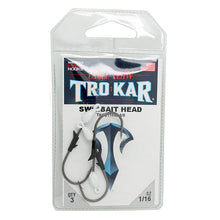 Load image into Gallery viewer, Trokar Swimbait Head, 1-16oz,  White