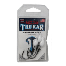 Load image into Gallery viewer, Trokar Swimbait Head, 1-4oz,  White