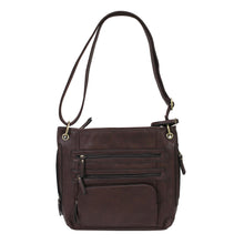 Load image into Gallery viewer, Lg Crossbodystylepurse W-hlstr Chocobrwn