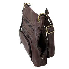 Load image into Gallery viewer, Lg Crossbodystylepurse W-hlstr Chocobrwn