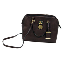 Load image into Gallery viewer, Satchel Style Purse W-holster Chocobrown