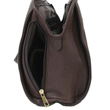 Load image into Gallery viewer, Satchel Style Purse W-holster Chocobrown